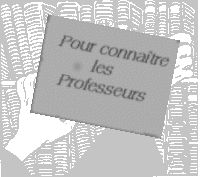 pour connaître les professeurs et les projets